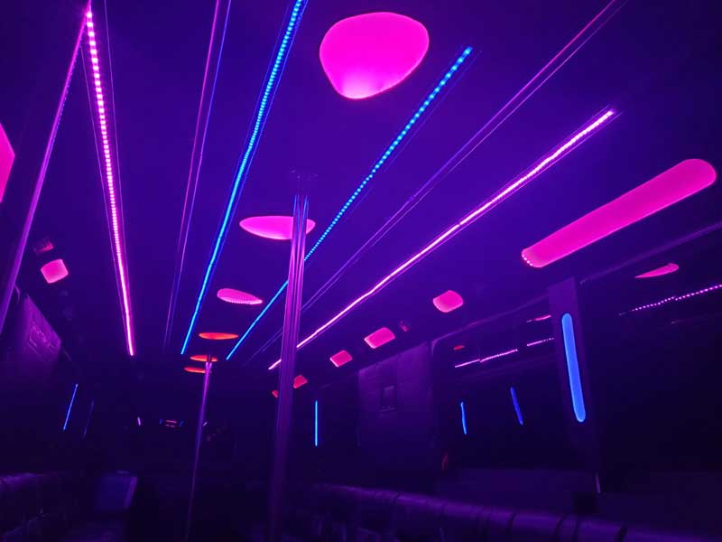 Party bus exterior